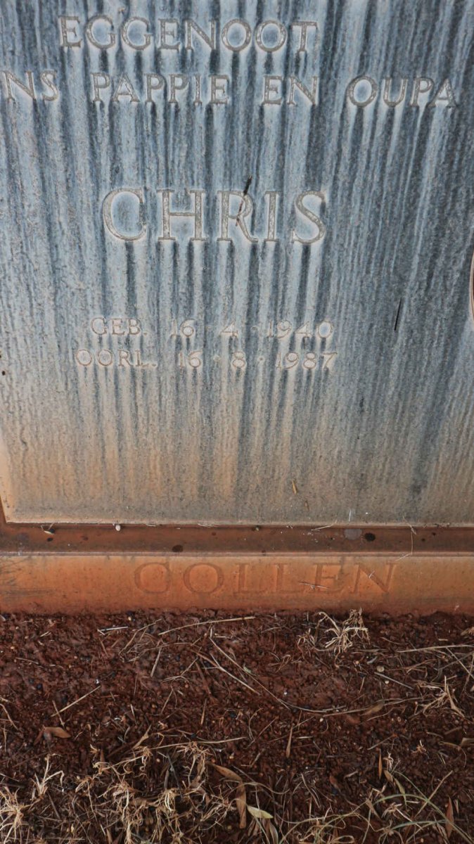COLLEN Chris 1940-1987