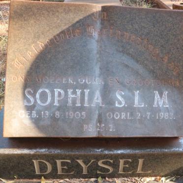 DEYSEL Sophia S.L.M. 1905-1983