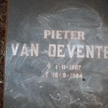 DEVENTER Pieter, van 1907-1984