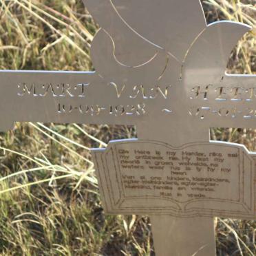 HEERDEN Mart, van 1928-2017