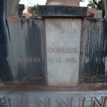 HENNING Frik 1937-1981 &amp; Bettie 1936-1981