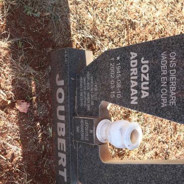 JOUBERT Jozua Adriaan 1945-2002