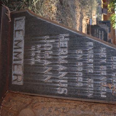 LEMMER Hermanus Johan 1957-1976