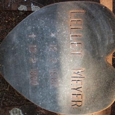 MEYER Lellet 1980-1980