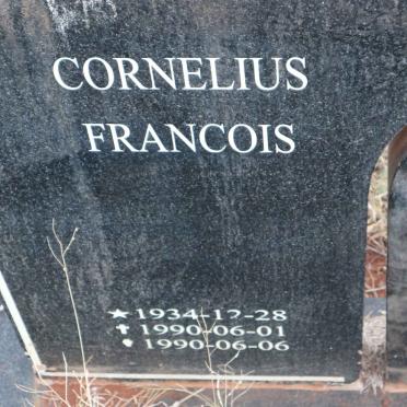 MEYER Cornelius Francois 1934-1990