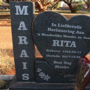 MARAIS Rita 1952-2017