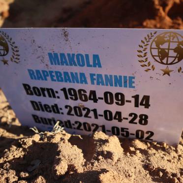 MAKOLA Rapebana Fannie 1964-2021