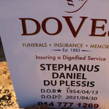 PLESSIS Stephanus Daniel, du 1954-2021