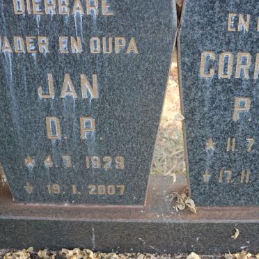 PRETORIUS D.P. 1929-2007 &amp; P.M. 1933-1993