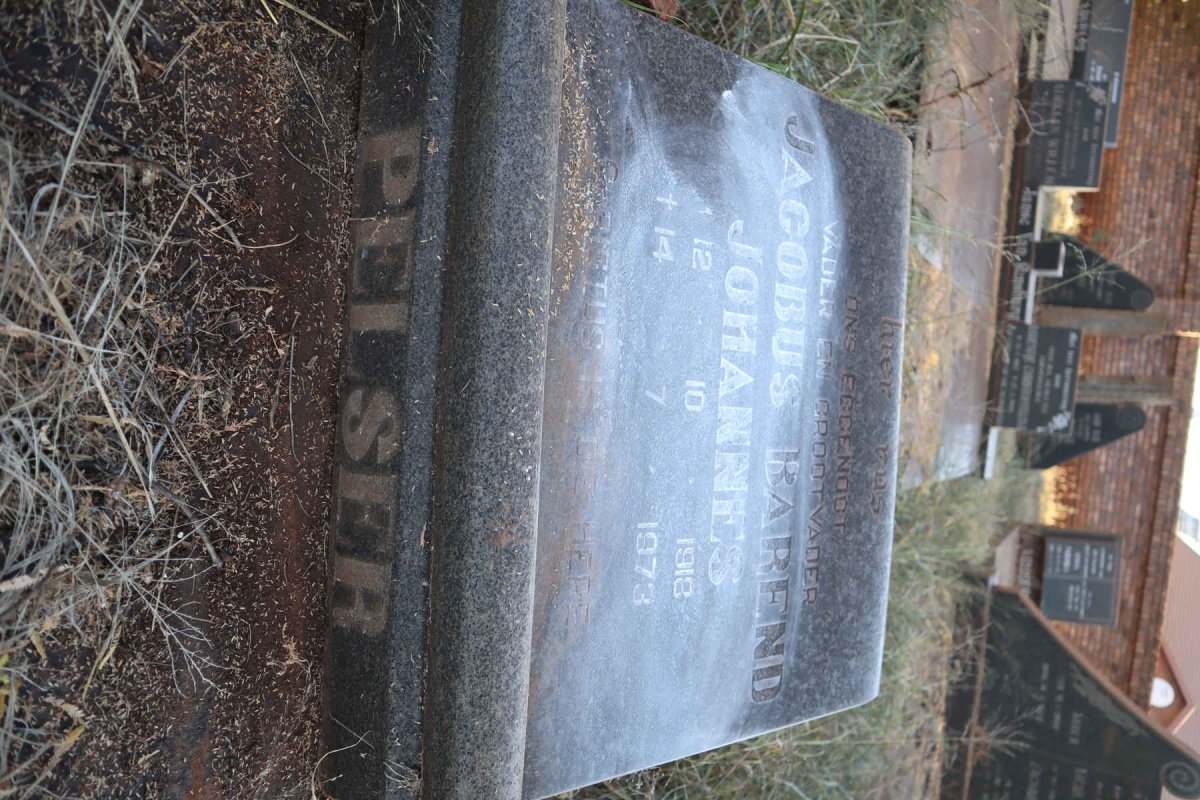 PELSER Jacobus Johannes 1918-1973