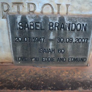 PREEZ Andries Stephanus, du 1903-1981 &amp; Johanna Hendrina 1909-1994 :: BRANDON Isabel 1947-2007