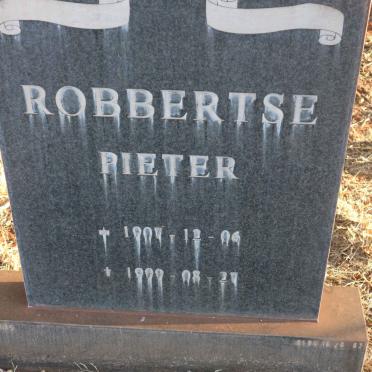 ROBBERTSE Pieter 1907-1999