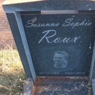 ROUX Susanna Sophia 1964-2015