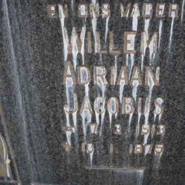 SCHOEMAN Willem Adriaan Jacobus 1913-1975 &amp; Johanna Frederika Elizabeth 1913-