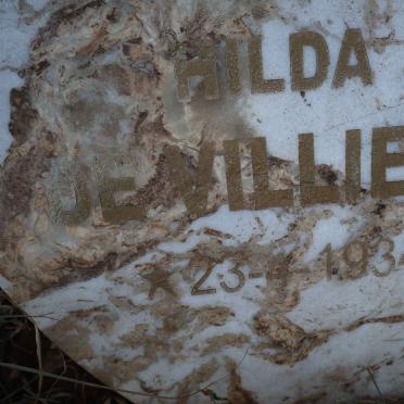 VILLIERS Hilda, de 1934-