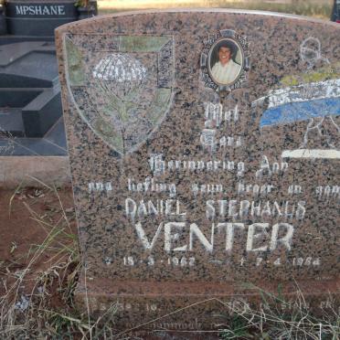 VENTER Daniel Stephanus 1962-1984