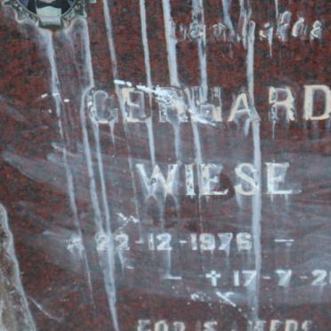 WIESE Gerhard 1976-2000