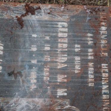 WET Gertruida M.M., de 1906-1984