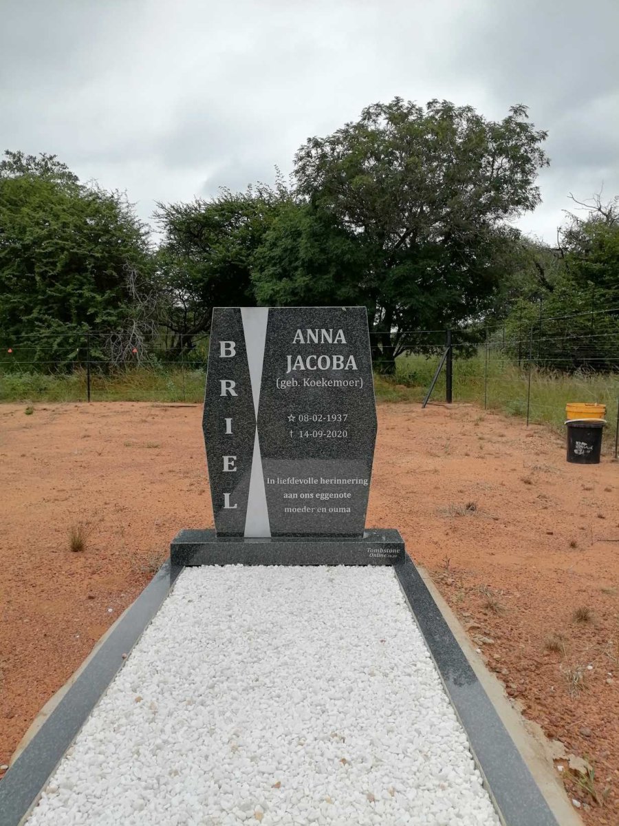 BRIEL Anna Jacoba nee KOEKEMOER 1937-2020
