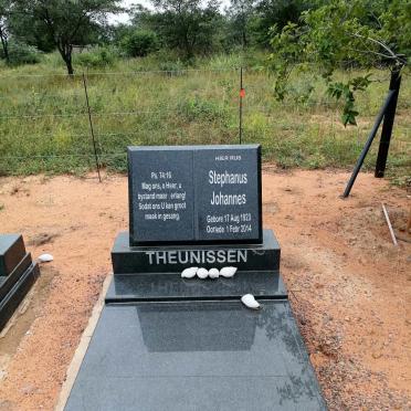 THEUNISSEN Stephanus Johannes 1923-2014