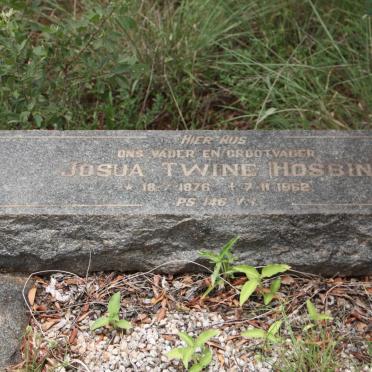 TWINE Josua 1876-1962