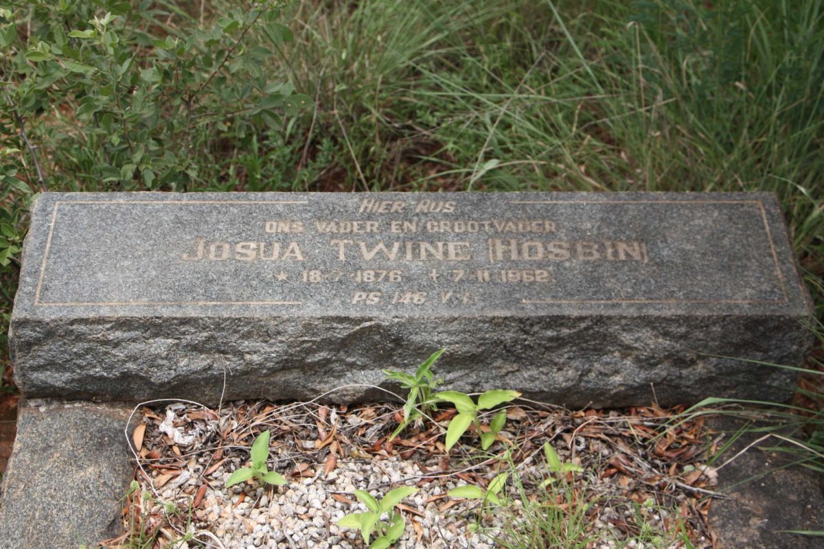 TWINE Josua 1876-1962