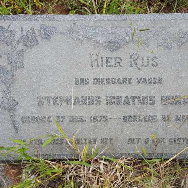 BURGER Stephanus Ignatius 1873-1943