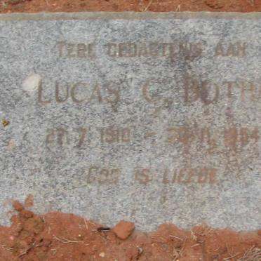 BOTHA Lucas C. 1910-1954