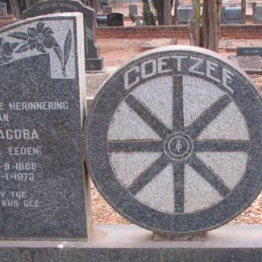 COETZEE Nicolaas Jacobus 1887-1960 &amp; Anna Jacoba VAN EEDEN 1888-1973