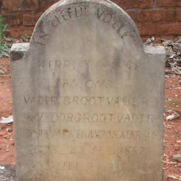 MARAIS Johannes Francois 18?7-19??