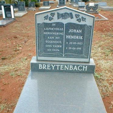 BREYTENBACH Johan Hendrik 1923-1991
