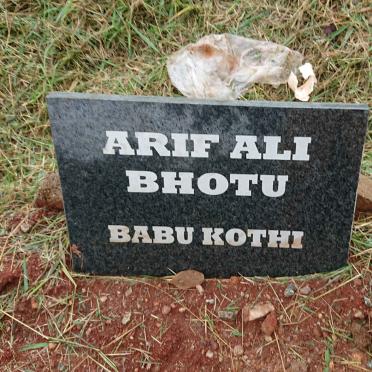 BHOTU Arif Ali