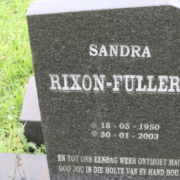 FULLER Sandra, RIXON 1950-2003