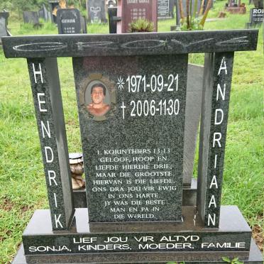 GROVE Hendrik Andriaan 1971-2006