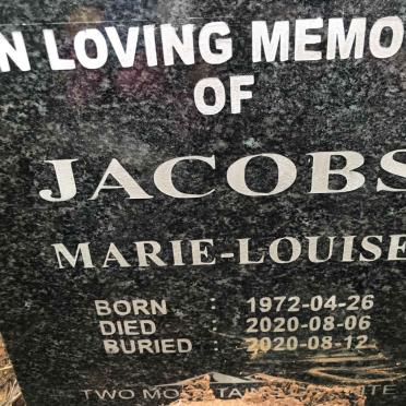 JACOBS Marie-Louise 1972-2020