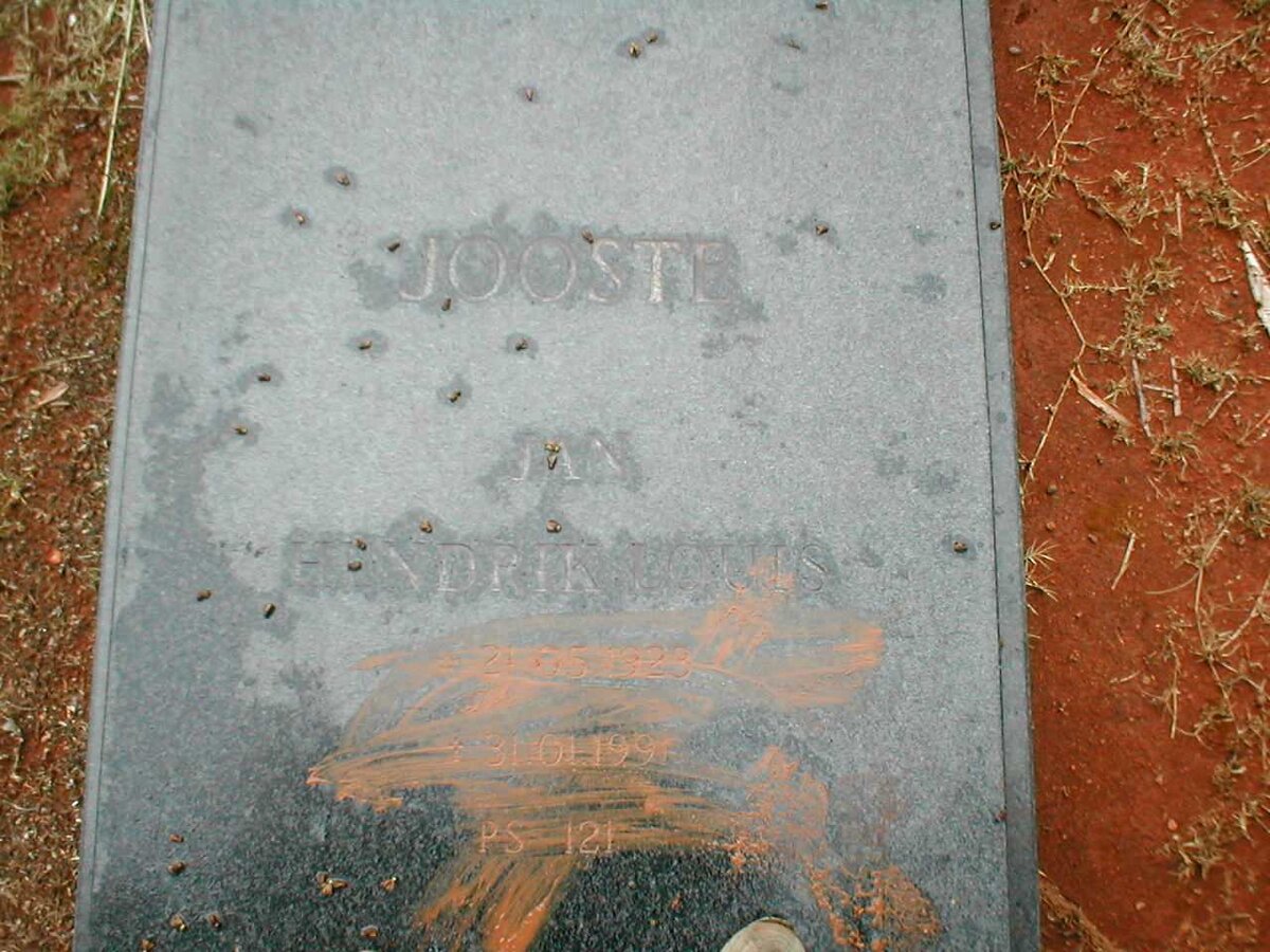 JOOSTE Jan Hendrik 1928-1990