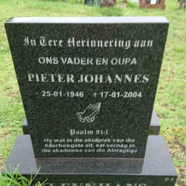 KLEYNHANS Pieter Johannes 1946-2004