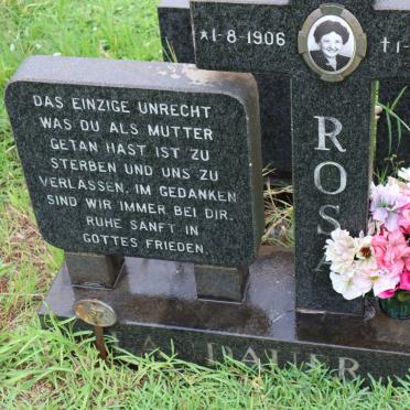 LANDAUER Rosa 1906-1995