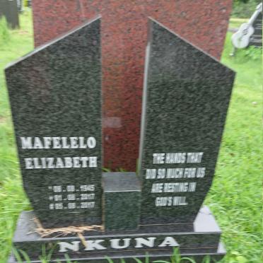 NKUNA Mafelelo Elizabeth 1945-2017