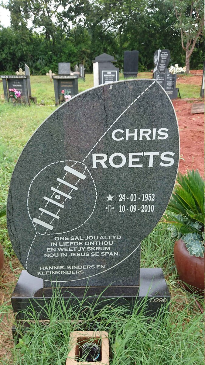 ROETS Chris 1952-2010