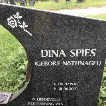 SPIES Dina nee NOTHNAGEL 1938-2015