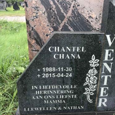 VENTER Chantel Chana 1988-2015