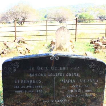 DEVENTER Gerhardus, van 1898-1953 &amp; Maria Johanna MEYER 1904-1948