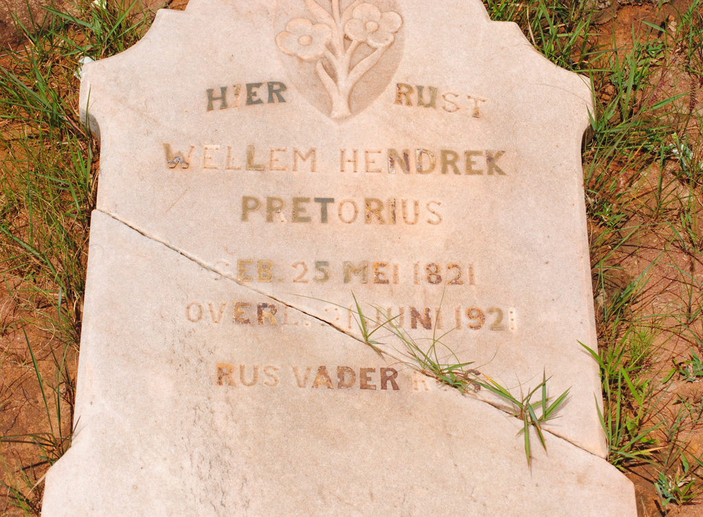 PRETORIUS Willem Hendrik 1821-1921