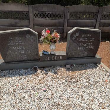 BEER Magiel Frederik, de 1912-1987 &amp; Maria Elizabeth 1917-1993 