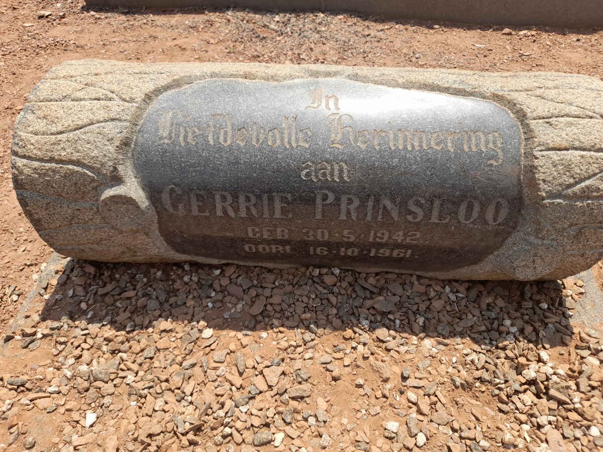 PRINSLOO Gerrie 1942-1961