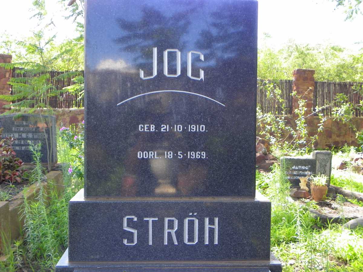 STRÖH J.O.G. 1910-1969