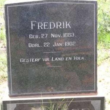 BOSHOFF Fredrik 1883-1902