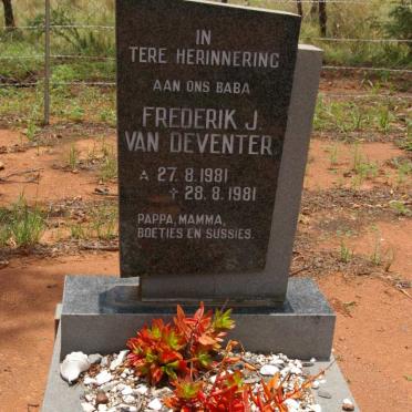 DEVENTER Frederik J., van 1981-1981