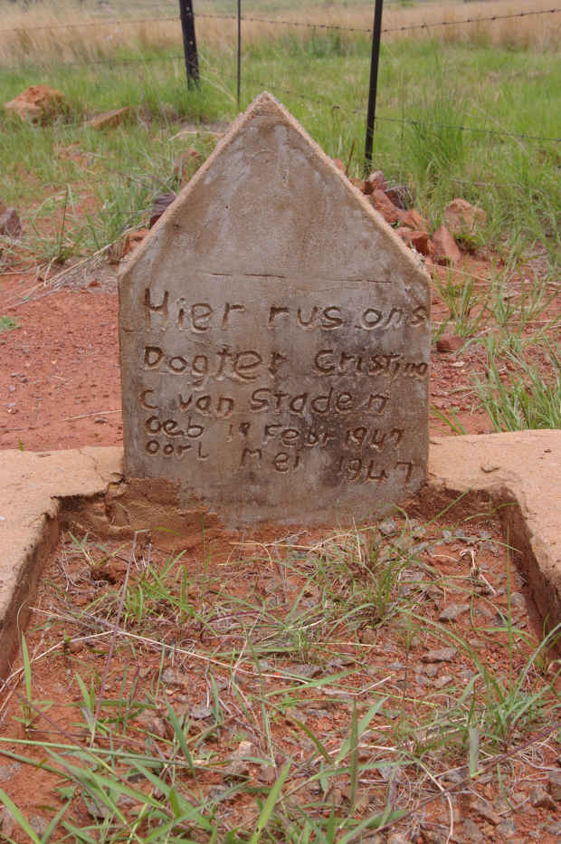 STADEN  Cristina C., van 1947-1947